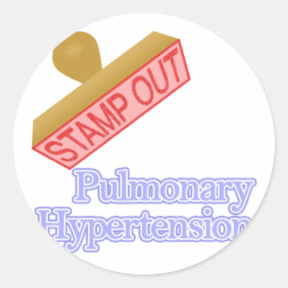 Pulmonale hypertensie ronde sticker