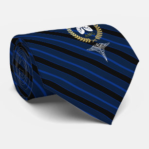 Pulmonoloog Ademhalingstherapeutische aangepaste Stropdas