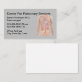 Pulmonoloog Lung Doctor Visitekaartje (Voorkant / Achterkant)