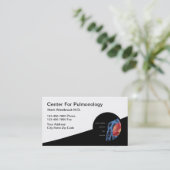 Pulmonoloog Medische Visitekaartjes (Staand voorkant)