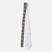 Pulmonoloog Necktie-Artsy Lungs Design Stropdas (Achterkant)