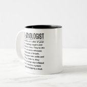 Pulmonoloog Tweekleurige Koffiemok (Voorkant links)