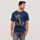 PULP band retro meisje T-shirt (Voorkant volledig)