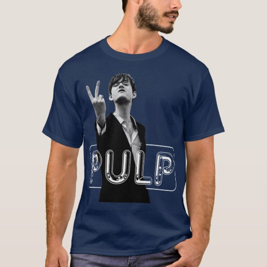 PULP band retro meisje T-shirt (Voorkant)