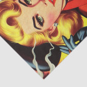 Pulp Country Girl Tissuepapier (Detail)