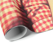  Pulp Cowgirl Illustratie Cadeaupapier (Rol Hoek)