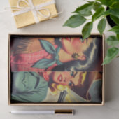  Pulp Cowgirls Illustratie Tissuepapier (Geschenk)