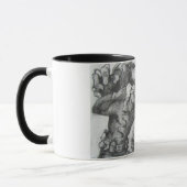 pulp-era Black Bird-koffie mok (Links)