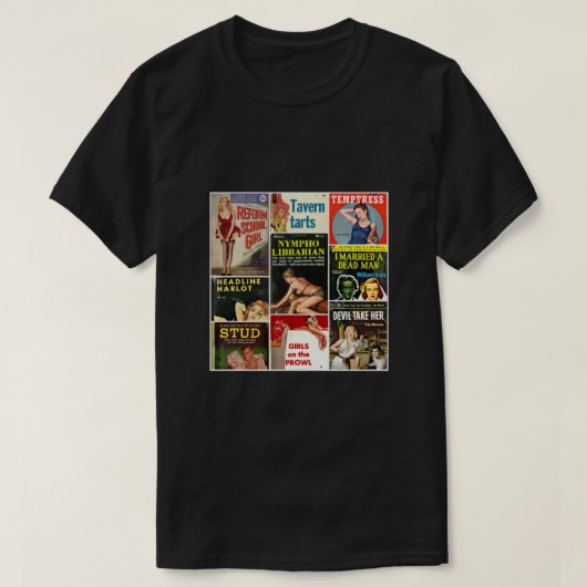Pulp Fiction Dance v7 Classic T-shirt (Design voorkant)