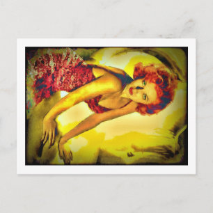 "Pulp Hoesje" Lana Turner Briefkaart