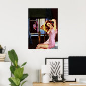 pulp Hoesje van geblonde meisjes en perverten Poster (Thuiskantoor)