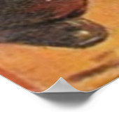 Pulp-Hoesje Western bereik Riders pulp art. Poster (Hoek)