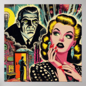 Pulp Illustratie Poster (Voorkant)