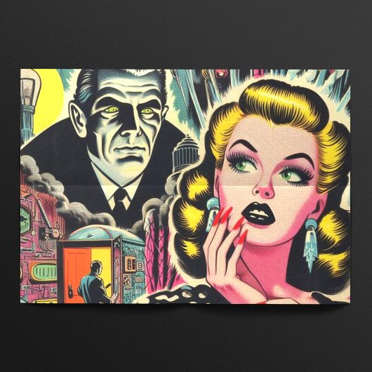 Pulp Illustratie Tissuepapier
