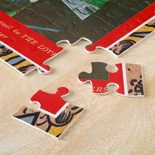 PULP MAGAZINE HOESJE ART 1940-50S LEGPUZZEL (Zijkant)