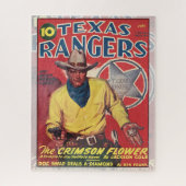  PULP MAGAZINE HOESJE ART WESTERN LEGPUZZEL (Verticaal)