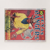  PULP MAGAZINE HOESJE ART WESTERN LEGPUZZEL (Horizontaal)