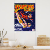  pulp Magazine Hoesje STARTEN VAN STORIES Poster (Keuken)