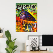  pulp Magazine Hoesje STARTEN VAN STORIES Poster (Thuiskantoor)