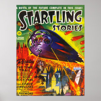  pulp Magazine Hoesje STARTEN VAN STORIES Poster