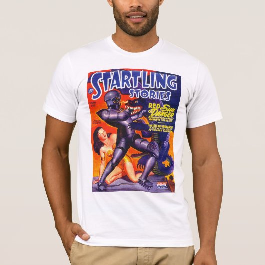 pulp Magazine Hoesje STARTEN VAN STORIES T-shirt (Voorkant)