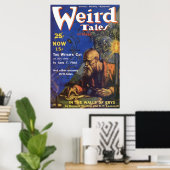 pulp Magazine Hoesje Weird Tales Poster (Thuiskantoor)
