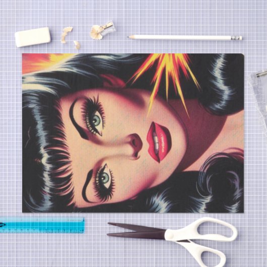  Pulp Meisje Tissuepapier (Craft)