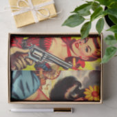 pulp Western meisjes Tissuepapier (Geschenk)