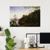 Pulpit Rock bij Melbourne Poster (Thuiskantoor)