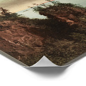 Pulpit Rock, Presque Isle Park Marquette, MI Poster (Hoek)