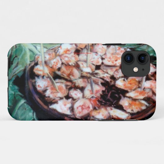 Pulpo a la gallega Case-Mate iPhone case (Achterkant (horizontaal))