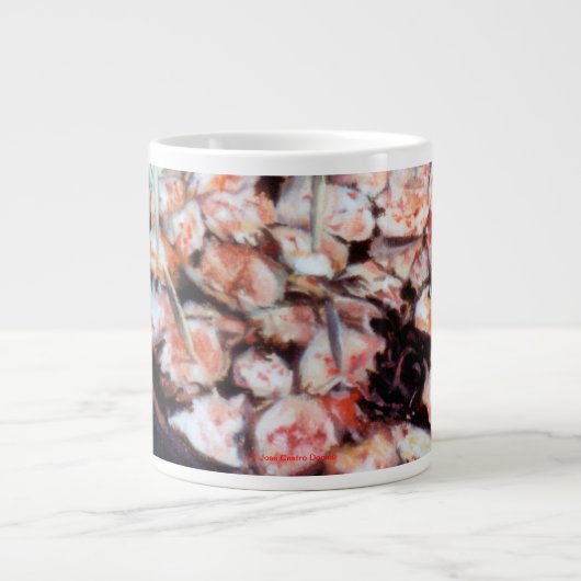 Pulpo a la gallega grote koffiekop (Voorkant)