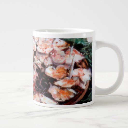 Pulpo a la gallega grote koffiekop (Rechts)