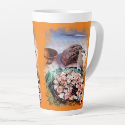 Pulpo a la gallega latte mok (Rechterhoek)