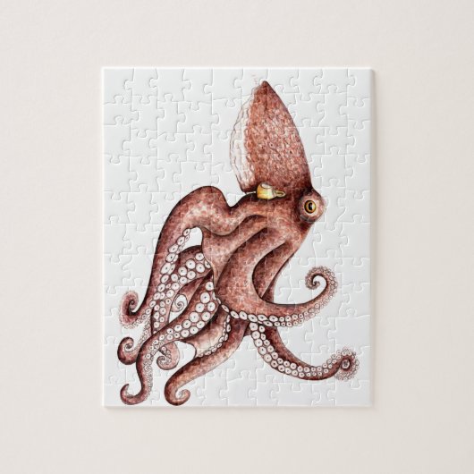 Pulpo - Octopus vulgaris Legpuzzel (Verticaal)