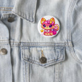 Pulpunkys Kawaii Accessories Ronde Button 5,7 Cm (In situ)