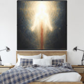 Puls van de kosmos canvas afdruk (Insitu (Slaapkamer))