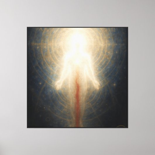 Puls van de kosmos canvas afdruk (Voorkant)