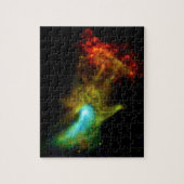 Pulsar B1509 - Hand of God X-Ray Nebula NASA Foto Legpuzzel (Verticaal)