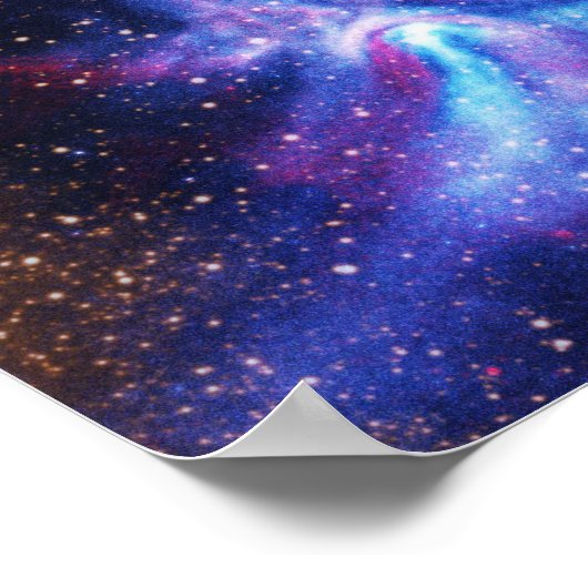 Pulsar B1509 - Hand of God X-Ray Nebula NASA Foto Poster (Hoek)