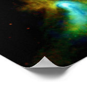 Pulsar B1509 - Hand of God X-Ray Nebula NASA Foto Poster (Hoek)