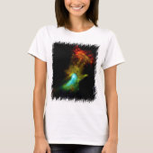 Pulsar B1509 - Hand of God X-Ray Nebula NASA Foto T-shirt (Voorkant)