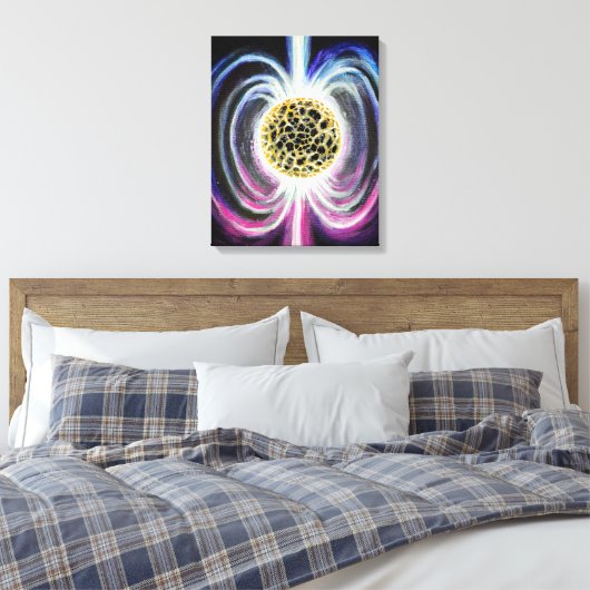Pulsar Canvas Afdruk (Insitu (Slaapkamer))