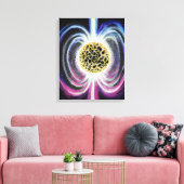 Pulsar Canvas Afdruk (Insitu (Woonkamer))