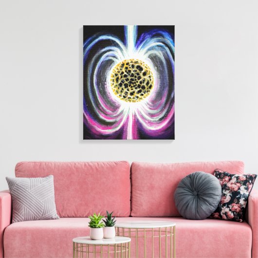 Pulsar Canvas Afdruk (Insitu (Woonkamer))