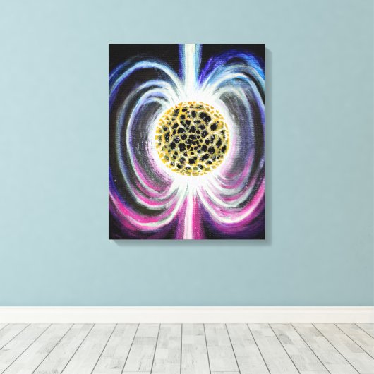 Pulsar Canvas Afdruk (Insitu (Houten vloer))