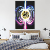 Pulsar Canvas Afdruk (Insitu (Slaapkamer))