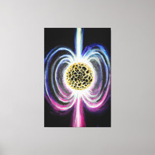 Pulsar Canvas Afdruk