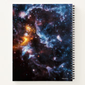Pulsar Neutron Star Galaxy Afbeelding Notitieboek (Achterkant)