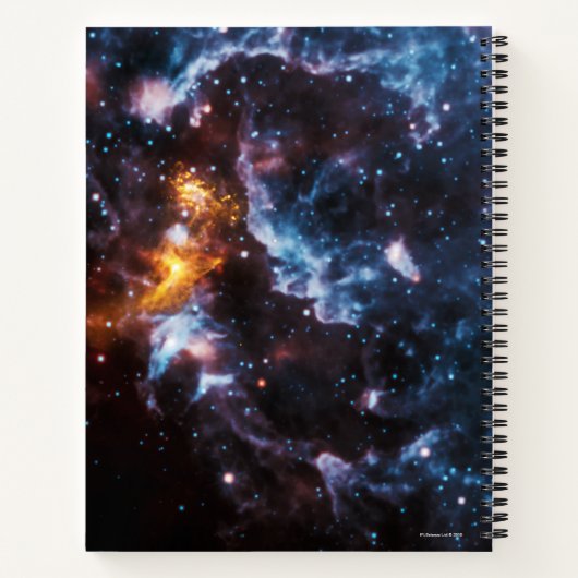 Pulsar Neutron Star Galaxy Afbeelding Notitieboek (Achterkant)